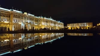 Winter Palace Reflected